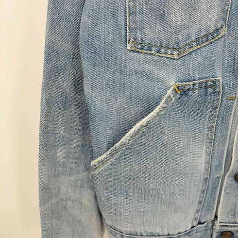 ビッグスミス BIG SMITH 60-70S カバーオール インディゴ デニムジャケット メンズ US:38